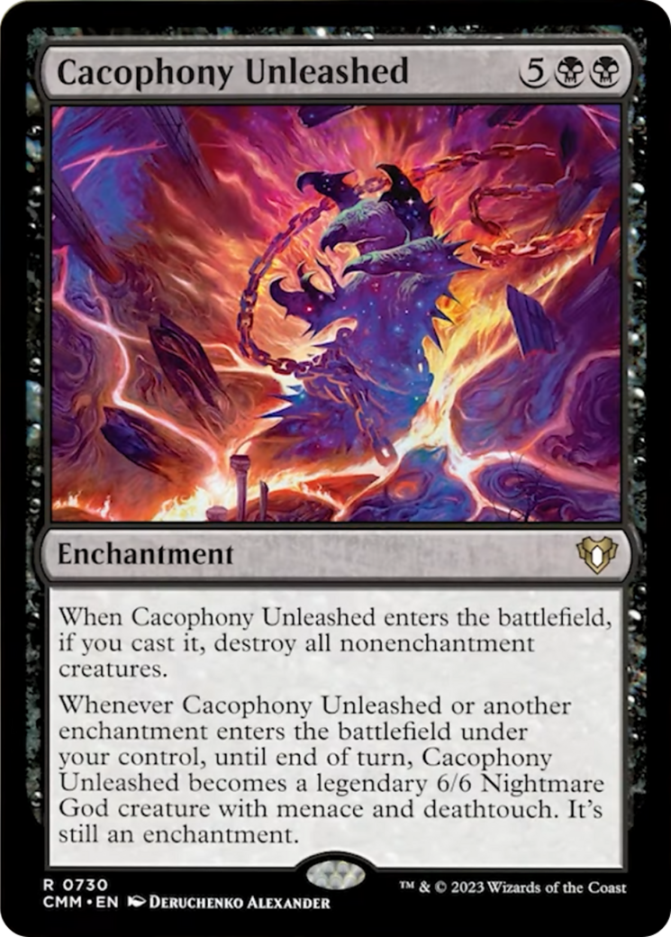 Cacophony Unleashed [Commander Masters] | Eastridge Sports Cards & Games