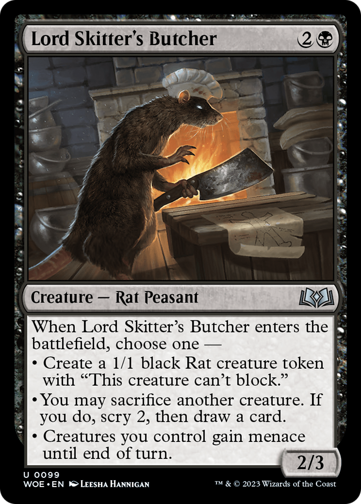 Lord Skitter's Butcher [Wilds of Eldraine] | Eastridge Sports Cards & Games