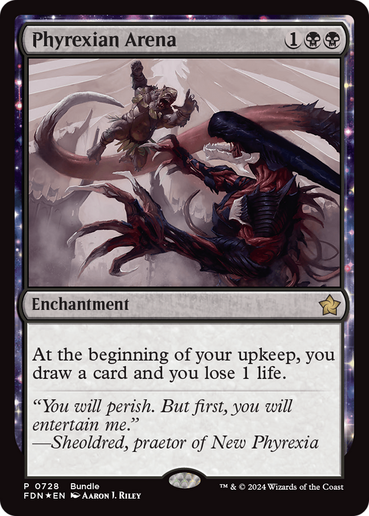 Phyrexian Arena (Bundle) [Foundations Promos] | Eastridge Sports Cards & Games