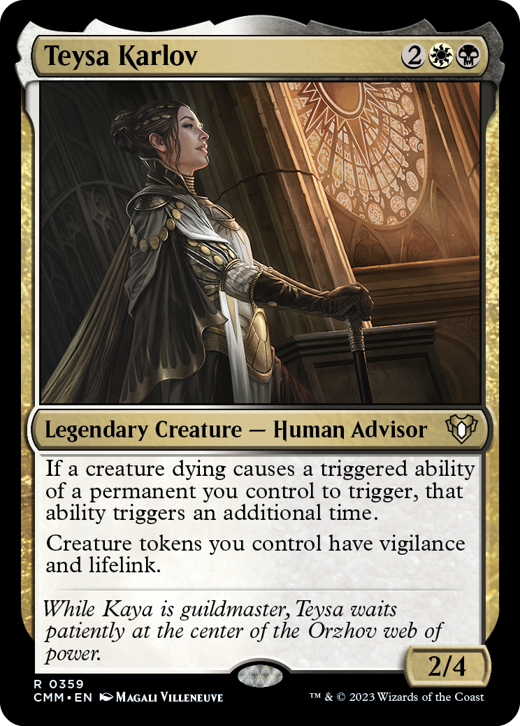 Teysa Karlov [Commander Masters] | Eastridge Sports Cards & Games