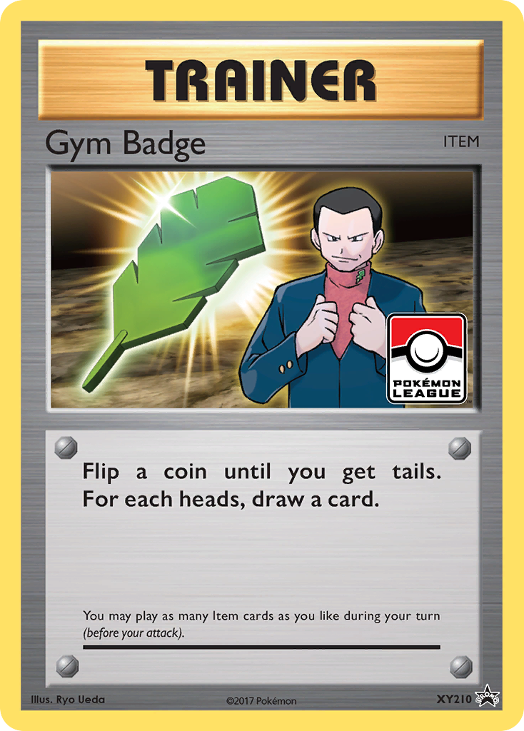 Gym Badge (XY210) (Giovanni) [XY: Black Star Promos] | Eastridge Sports Cards & Games