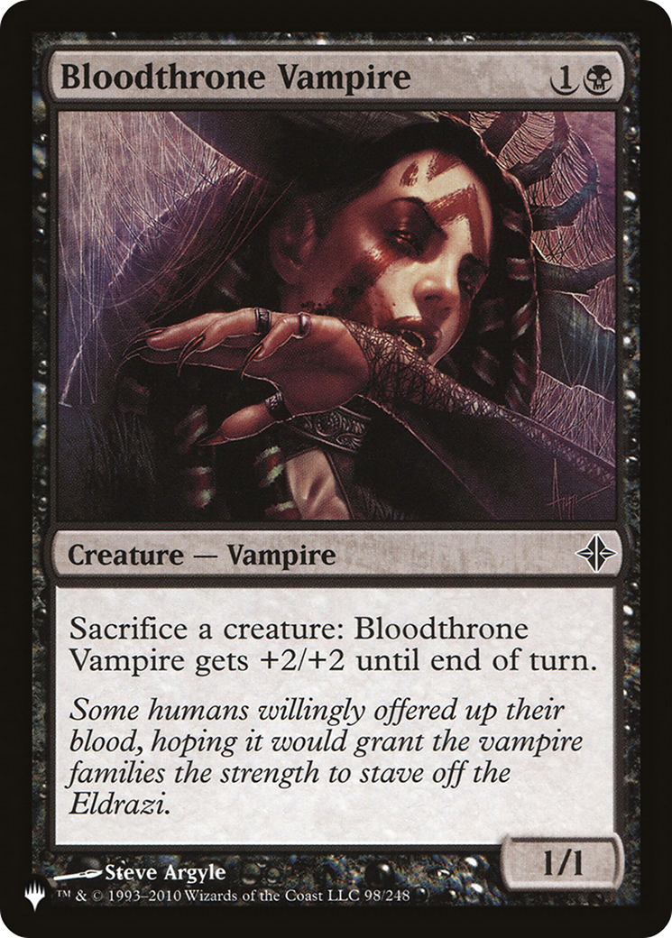 Bloodthrone Vampire [The List] | Eastridge Sports Cards & Games
