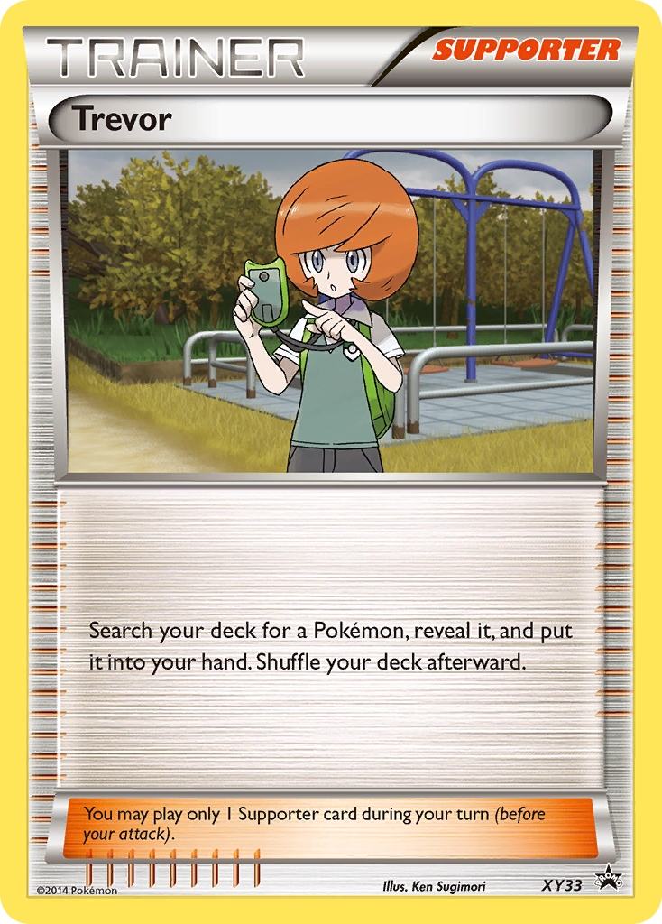 Trevor (XY33) [XY: Black Star Promos] | Eastridge Sports Cards & Games