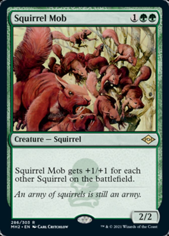 Squirrel Mob (Foil Etched) [Modern Horizons 2] | Eastridge Sports Cards & Games