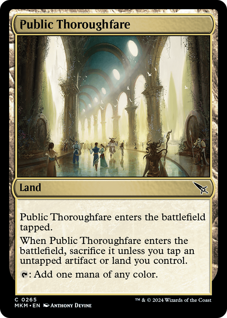 Public Thoroughfare [Murders at Karlov Manor] | Eastridge Sports Cards & Games