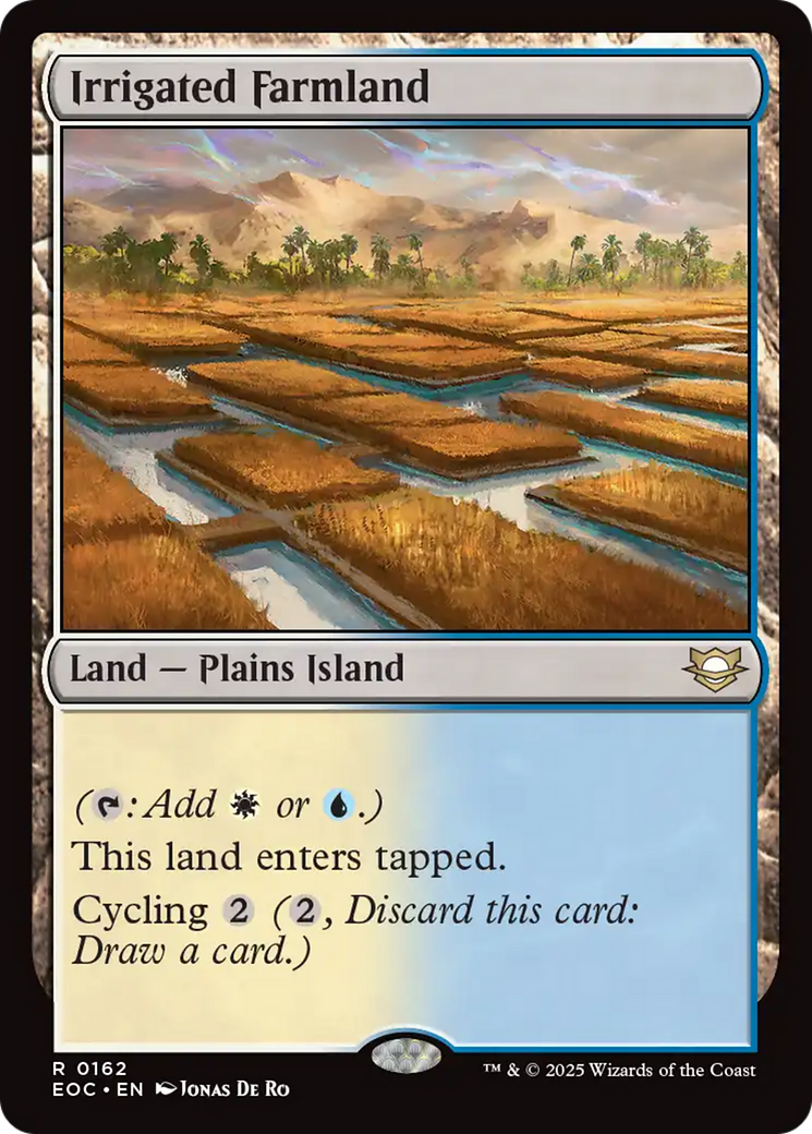 Irrigated Farmland [Edge of Eternities Commander] | Eastridge Sports Cards & Games