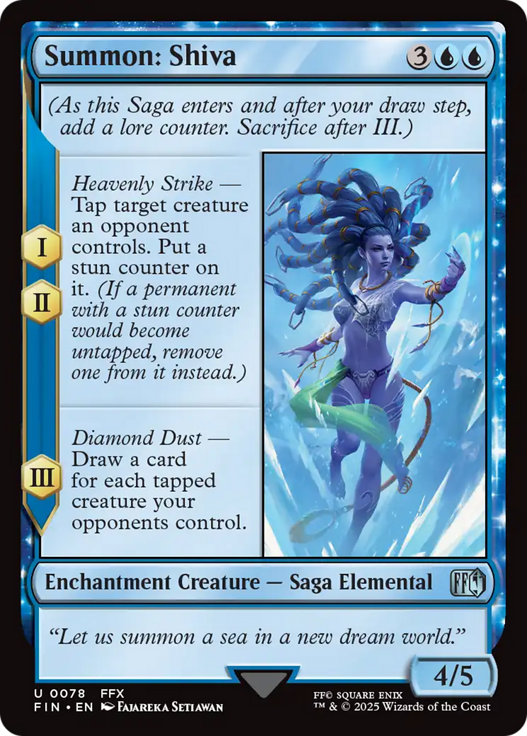 Summon: Shiva [FINAL FANTASY] | Eastridge Sports Cards & Games