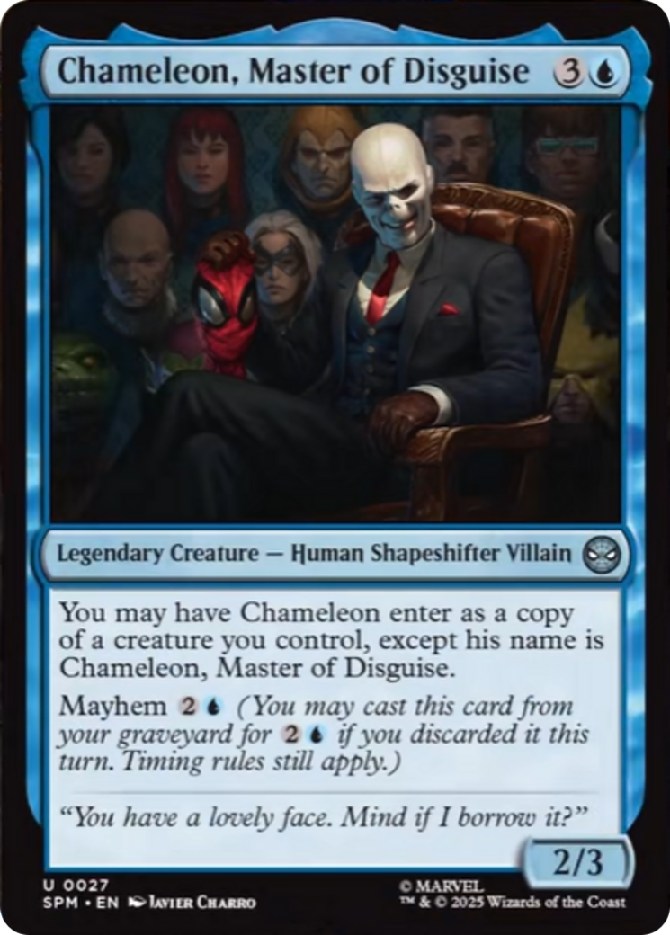 Chameleon, Master of Disguise [Marvel's Spider-Man] | Eastridge Sports Cards & Games