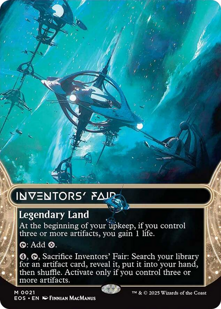 Inventors' Fair (0021) (Borderless) [Edge of Eternities: Stellar Sights] | Eastridge Sports Cards & Games
