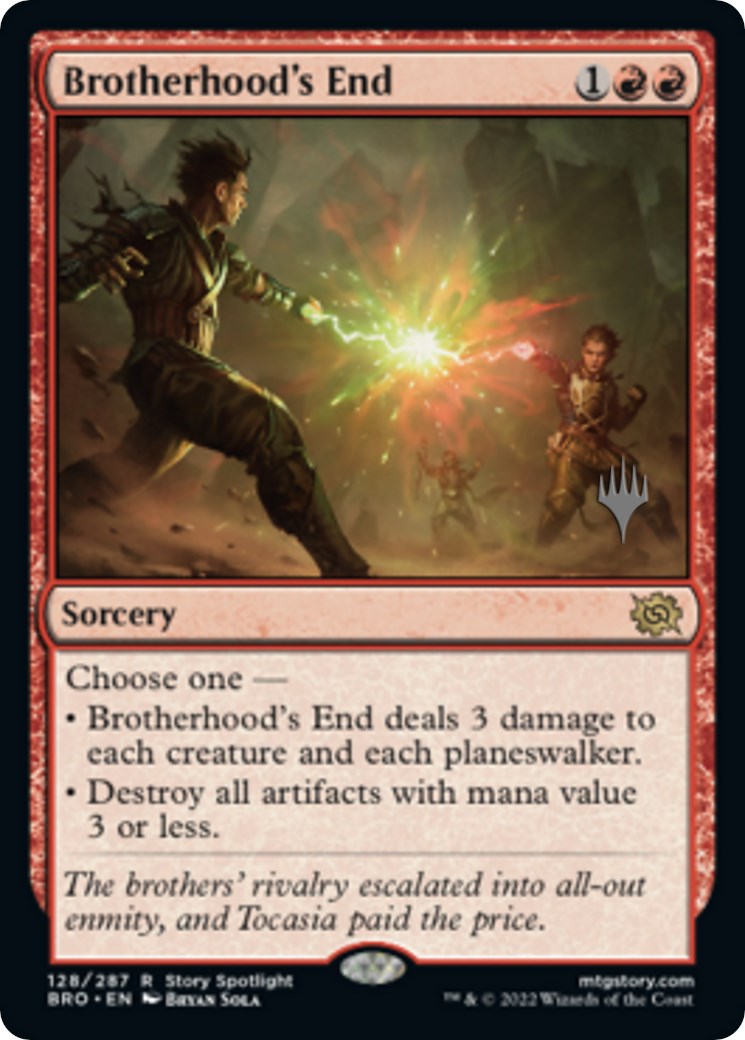 Brotherhood's End (Promo Pack) [The Brothers' War Promos] | Eastridge Sports Cards & Games