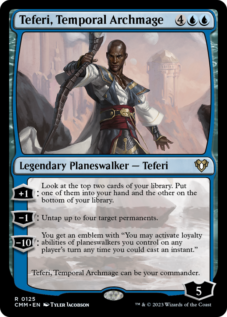 Teferi, Temporal Archmage [Commander Masters] | Eastridge Sports Cards & Games