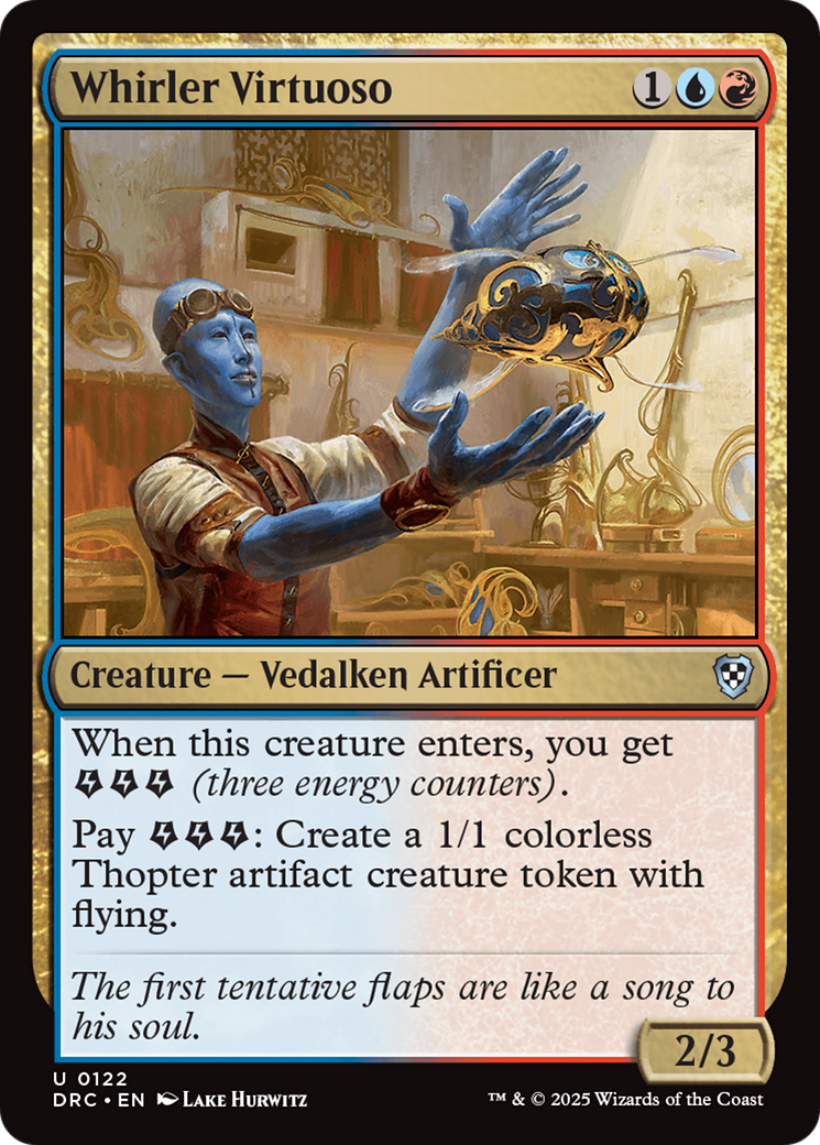 Whirler Virtuoso [Aetherdrift Commander] | Eastridge Sports Cards & Games