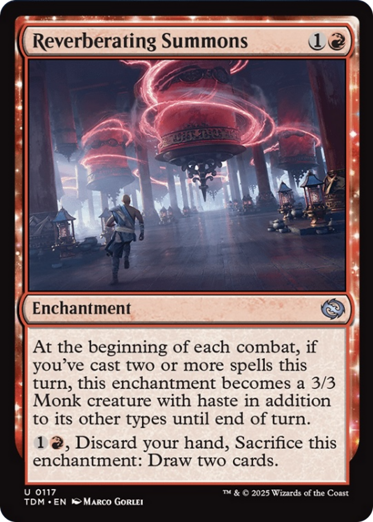 Reverberating Summons [Tarkir: Dragonstorm] | Eastridge Sports Cards & Games