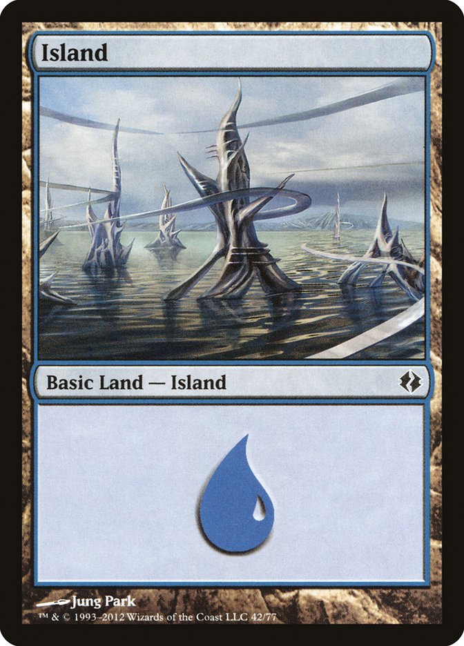Island (42) [Duel Decks: Venser vs. Koth] | Eastridge Sports Cards & Games