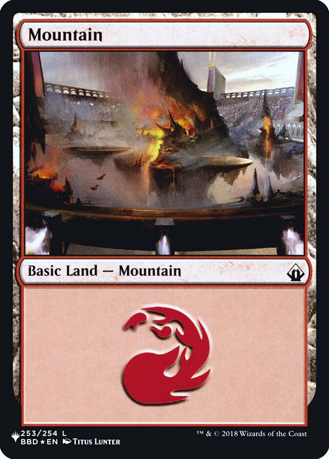 Mountain [Secret Lair: Heads I Win, Tails You Lose] | Eastridge Sports Cards & Games