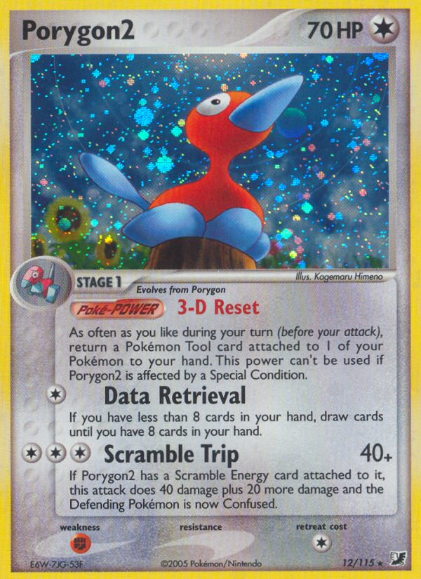 Porygon2 (12/115) [EX: Unseen Forces] | Eastridge Sports Cards & Games