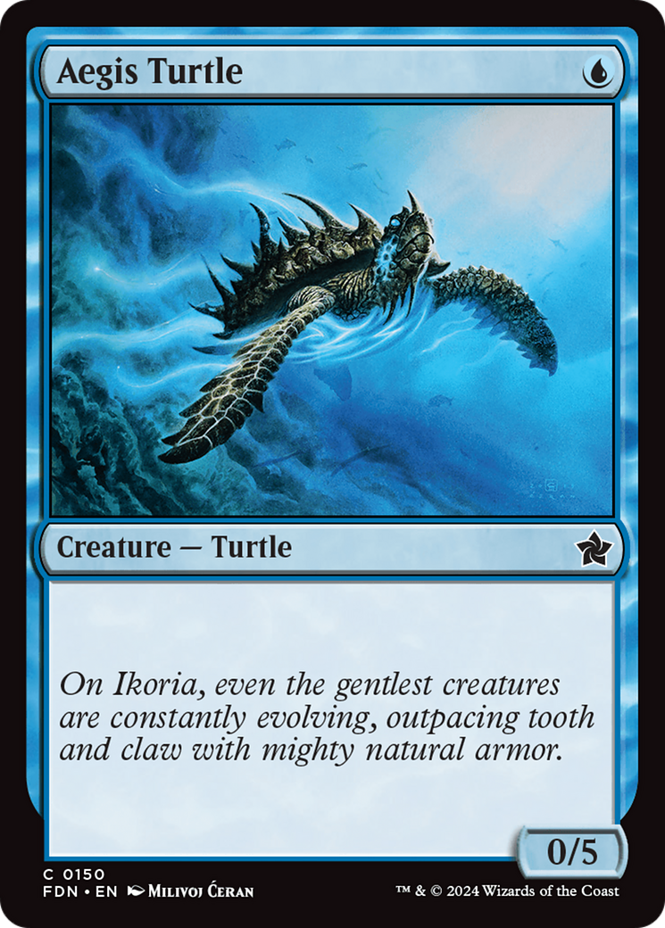 Aegis Turtle [Foundations] | Eastridge Sports Cards & Games