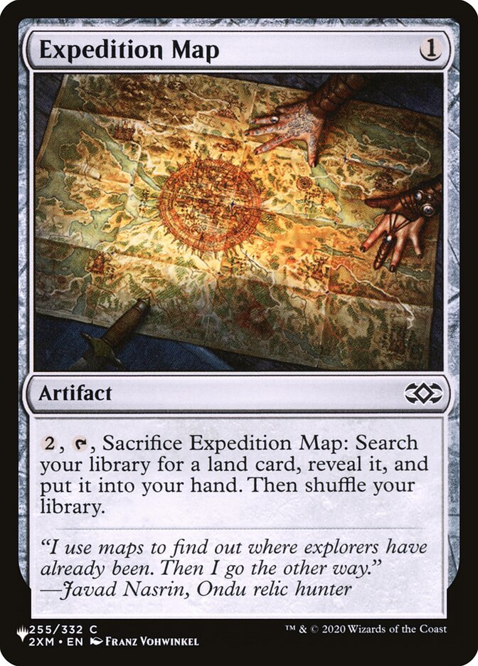 Expedition Map [The List] | Eastridge Sports Cards & Games