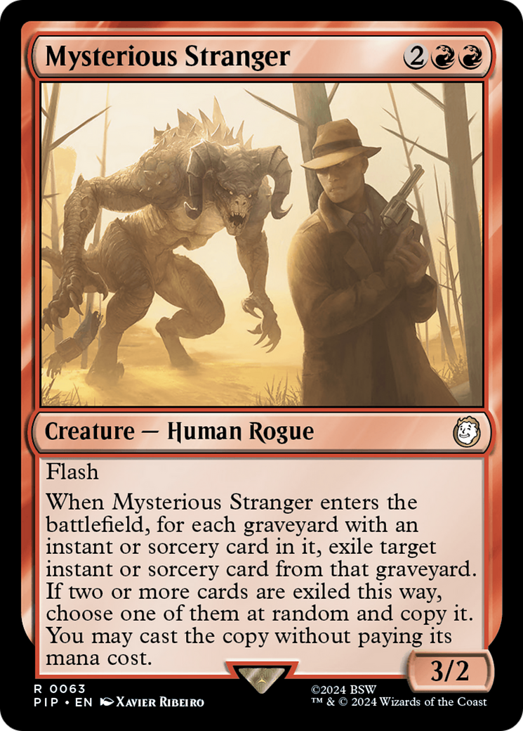 Mysterious Stranger [Fallout] | Eastridge Sports Cards & Games