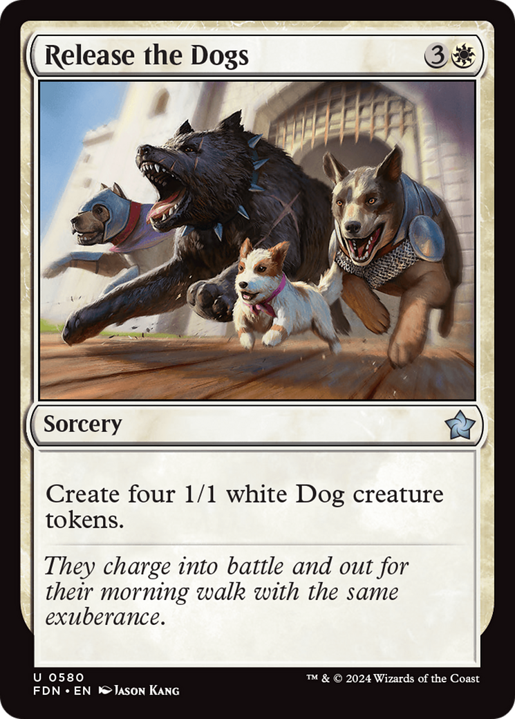 Release the Dogs [Foundations] | Eastridge Sports Cards & Games