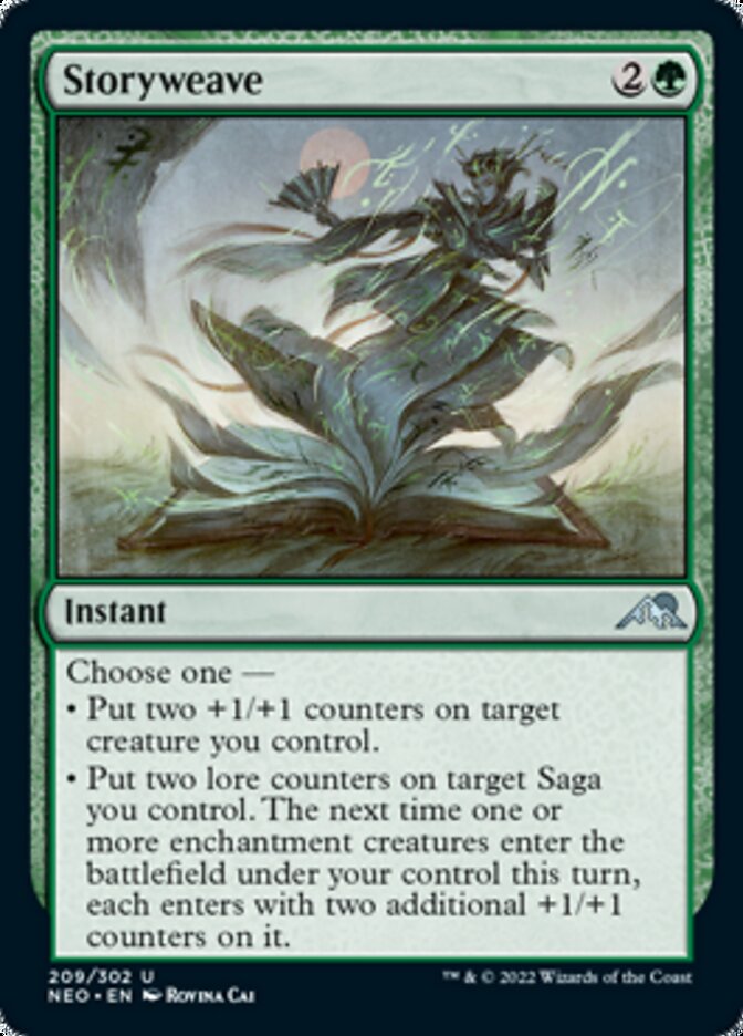 Storyweave [Kamigawa: Neon Dynasty] | Eastridge Sports Cards & Games