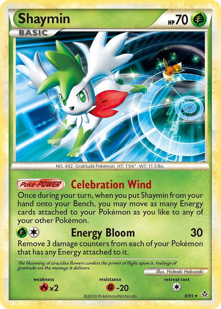 Shaymin (8/95) [HeartGold & SoulSilver: Unleashed] | Eastridge Sports Cards & Games