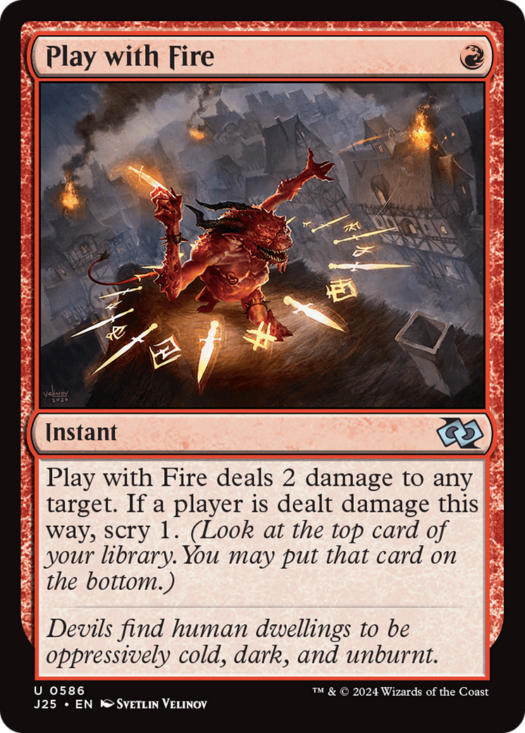 Play with Fire [Foundations Jumpstart] | Eastridge Sports Cards & Games