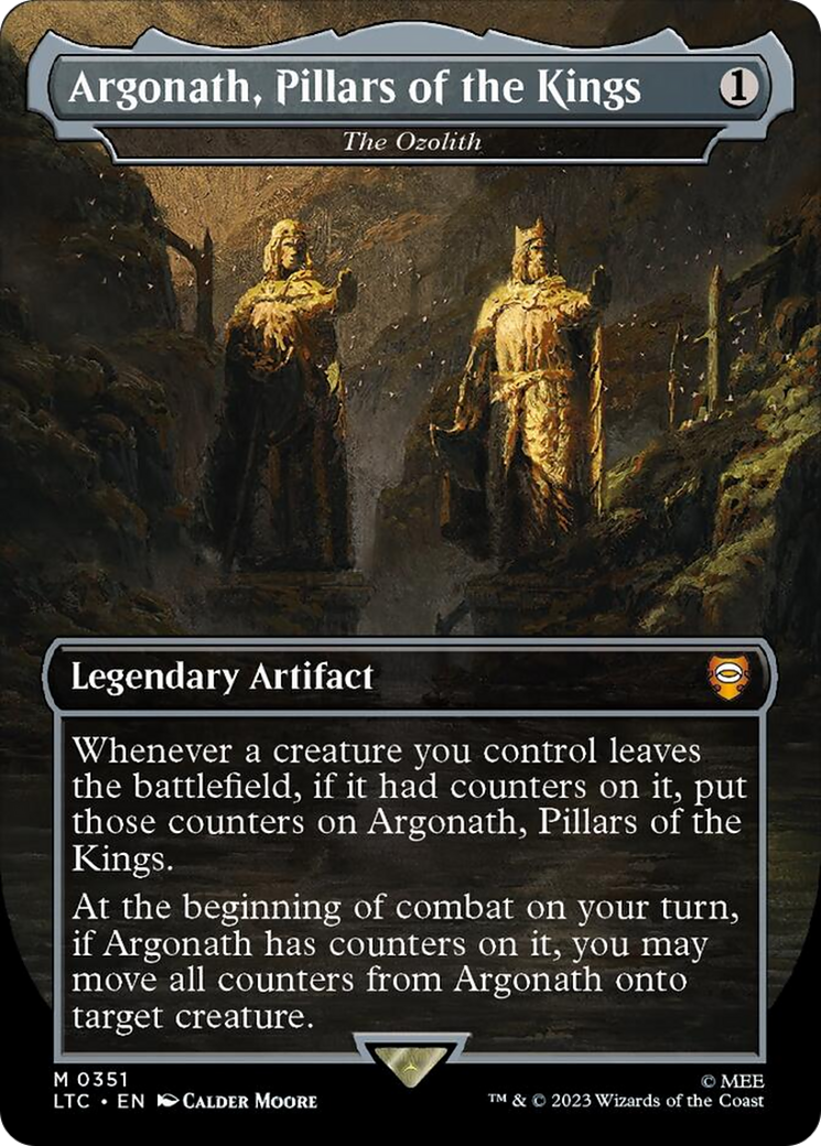 Argonath, Pillars of the Kings - The Ozolith [The Lord of the Rings: Tales of Middle-Earth Commander] | Eastridge Sports Cards & Games