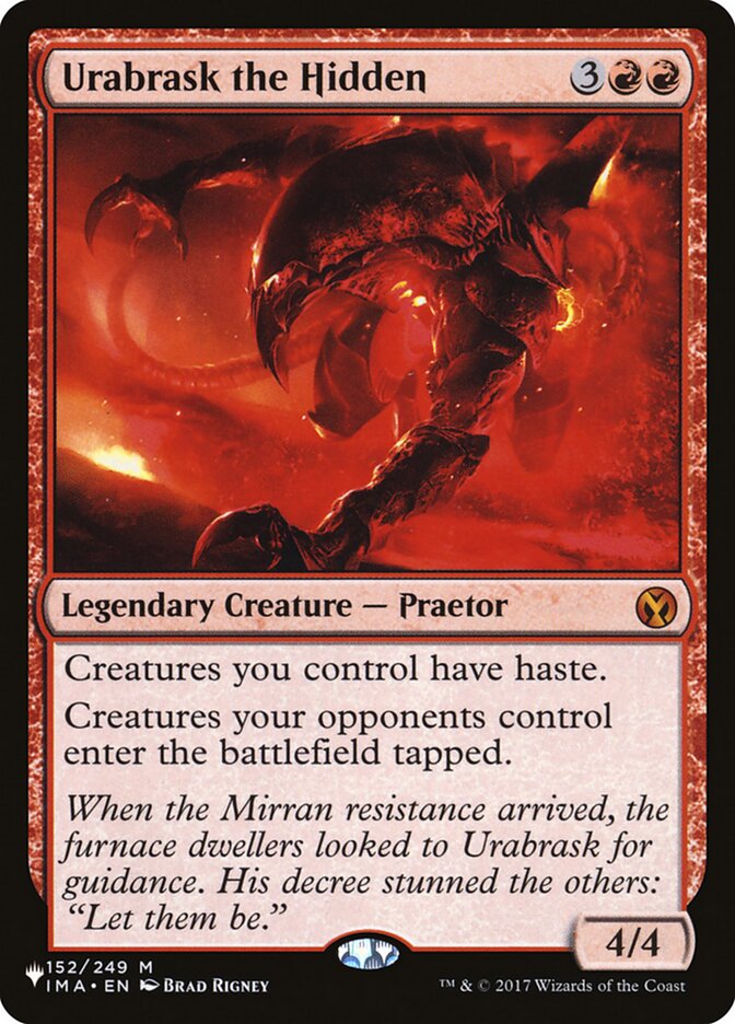 Urabrask the Hidden [The List] | Eastridge Sports Cards & Games