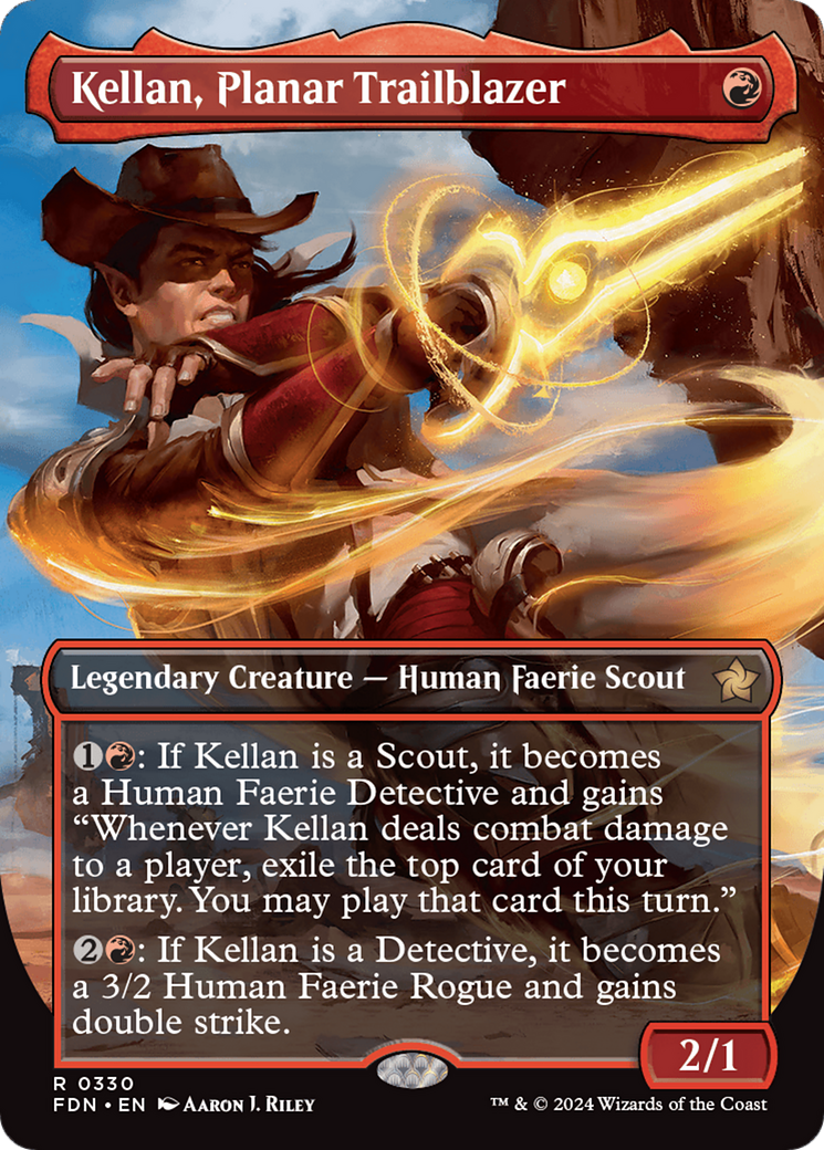 Kellan, Planar Trailblazer (Borderless) [Foundations] | Eastridge Sports Cards & Games