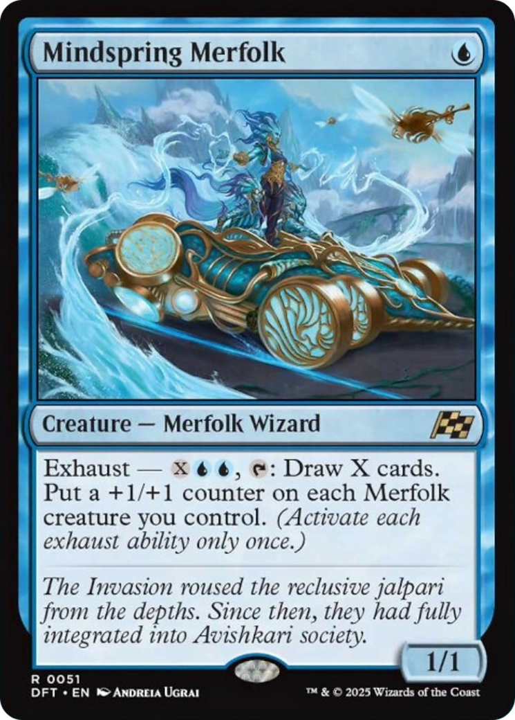 Mindspring Merfolk [Aetherdrift] | Eastridge Sports Cards & Games