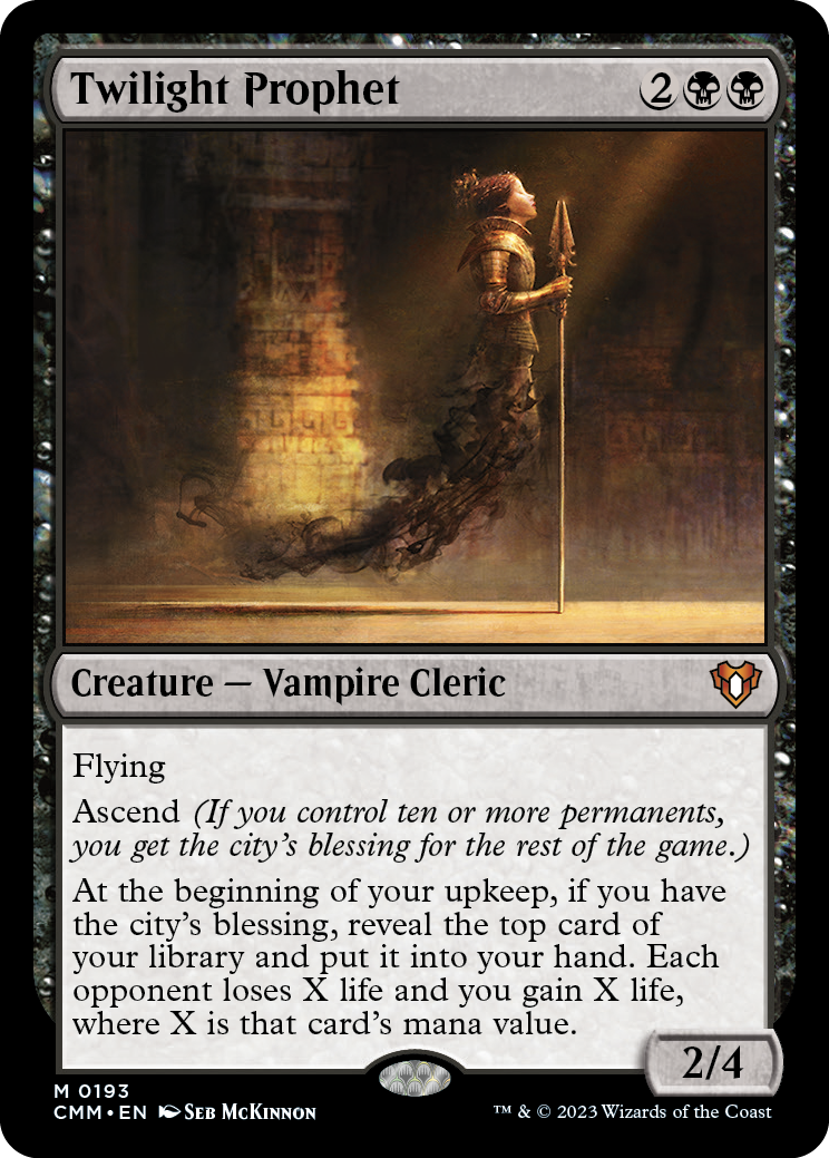Twilight Prophet [Commander Masters] | Eastridge Sports Cards & Games