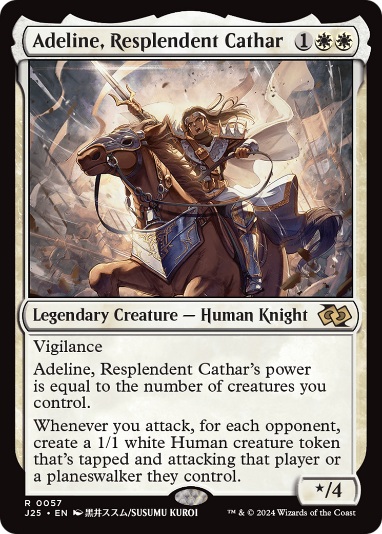 Adeline, Resplendent Cathar (Anime) [Foundations Jumpstart] | Eastridge Sports Cards & Games