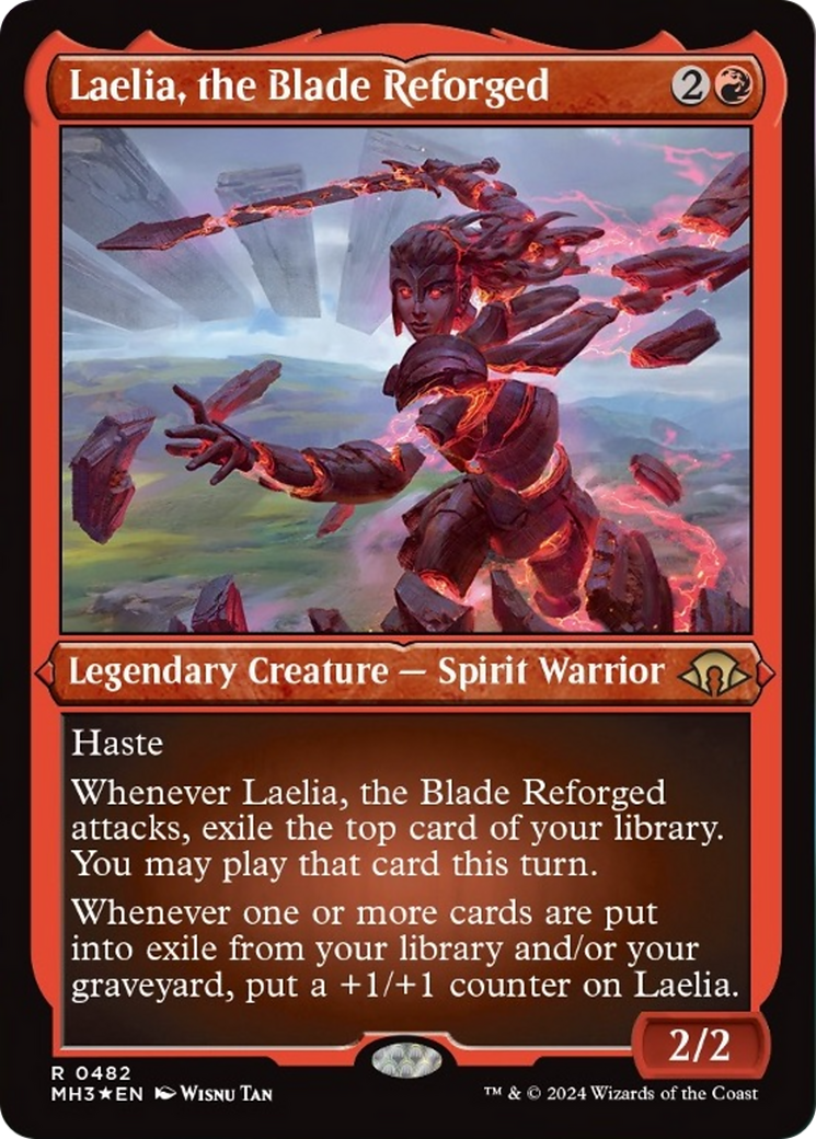 Laelia, the Blade Reforged (Foil Etched) [Modern Horizons 3] | Eastridge Sports Cards & Games