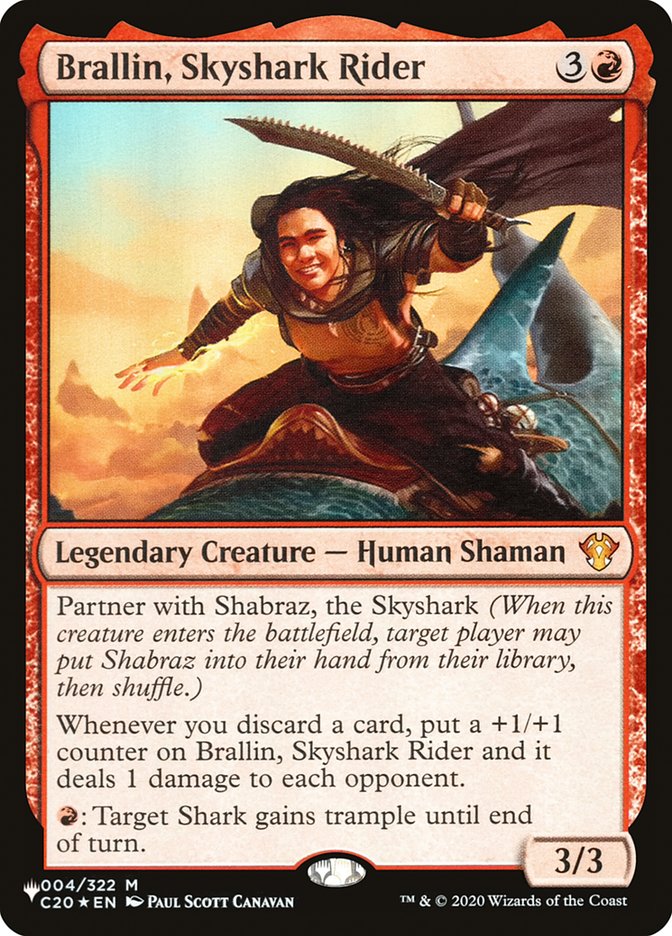 Brallin, Skyshark Rider [The List] | Eastridge Sports Cards & Games