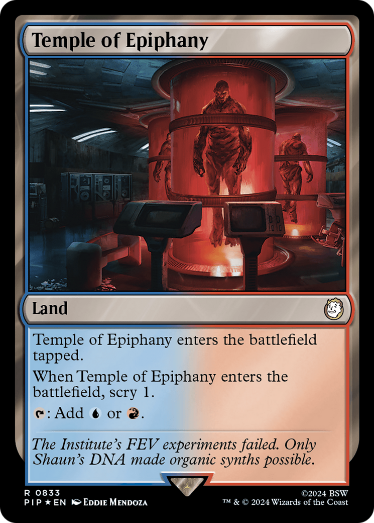 Temple of Epiphany (Surge Foil) [Fallout] | Eastridge Sports Cards & Games