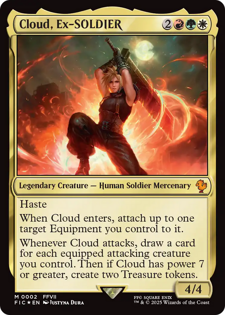 Cloud, Ex-SOLDIER [FINAL FANTASY Commander] | Eastridge Sports Cards & Games