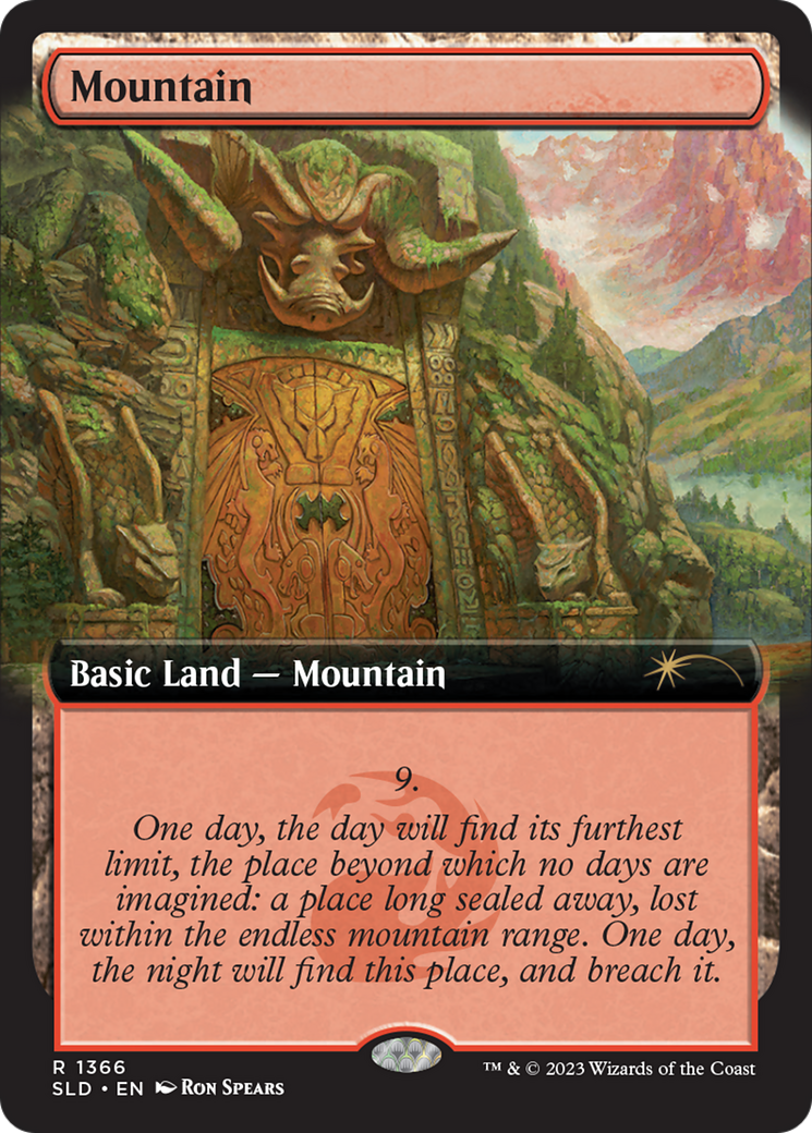 Mountain (1366) [Secret Lair Drop Series] | Eastridge Sports Cards & Games