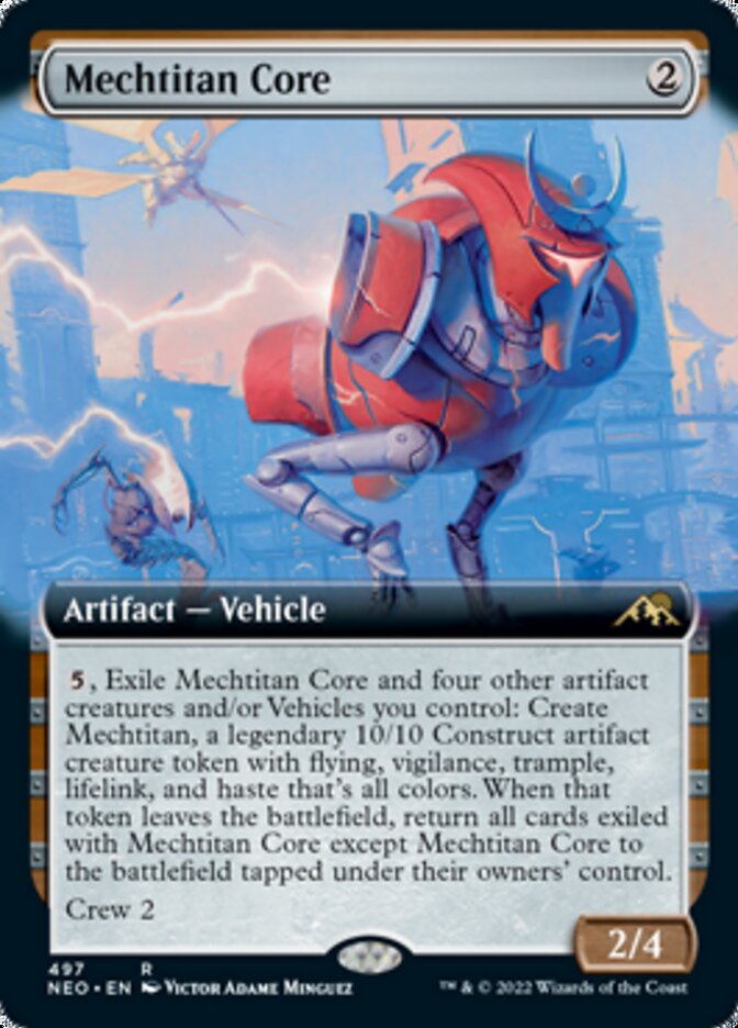 Mechtitan Core (Extended Art) [Kamigawa: Neon Dynasty] | Eastridge Sports Cards & Games