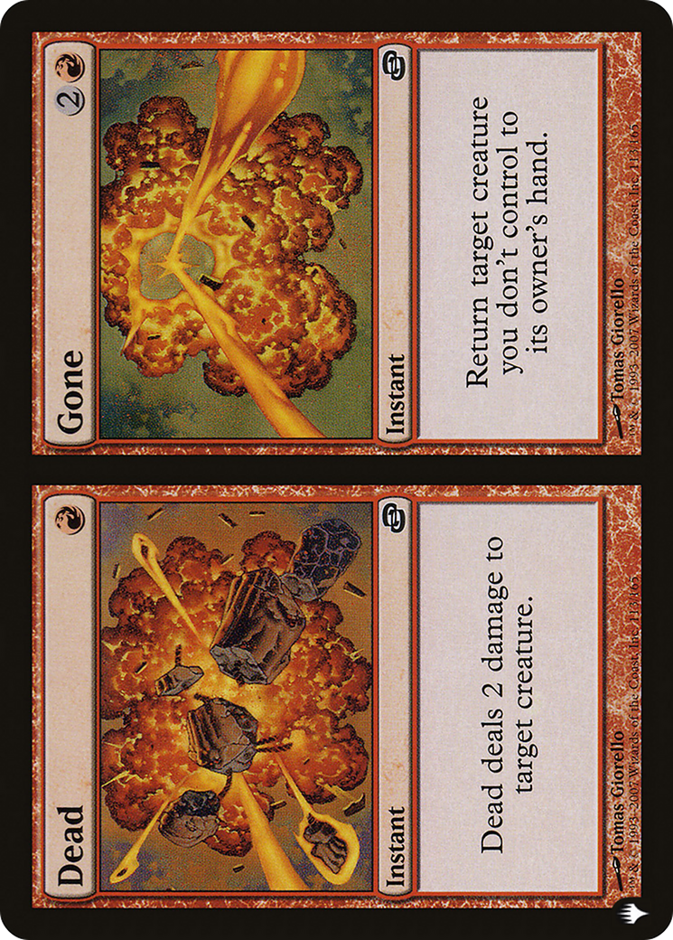 Dead // Gone [The List] | Eastridge Sports Cards & Games