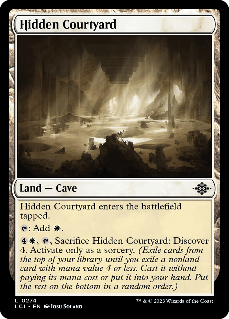 Hidden Courtyard [The Lost Caverns of Ixalan] | Eastridge Sports Cards & Games