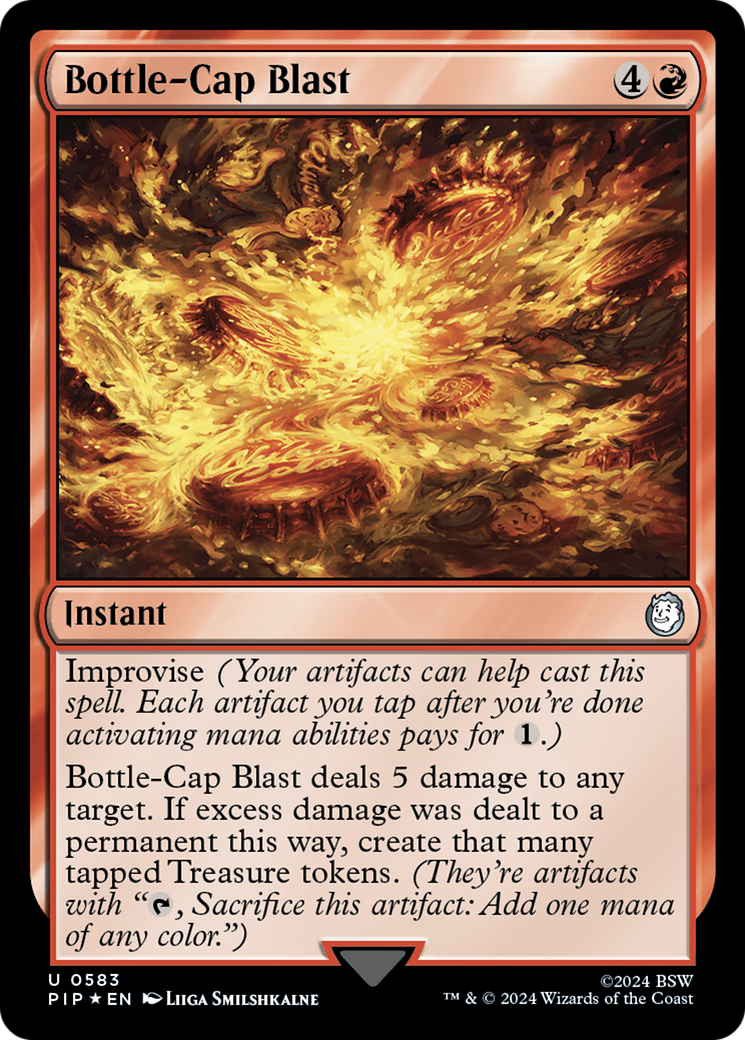 Bottle-Cap Blast (Surge Foil) [Fallout] | Eastridge Sports Cards & Games