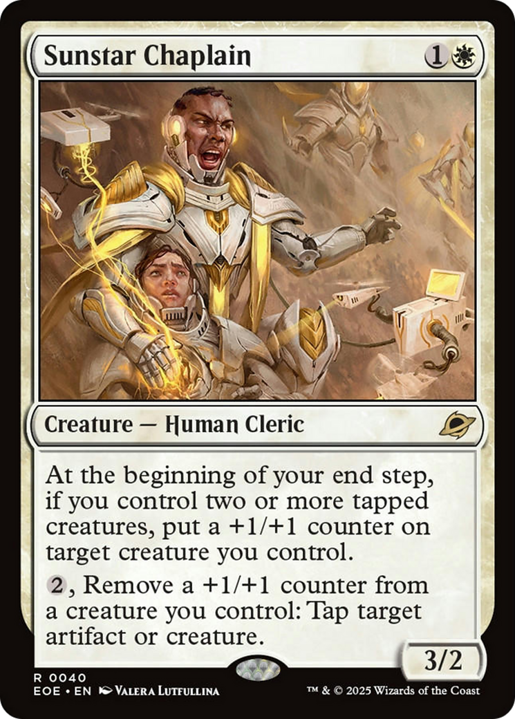 Sunstar Chaplain [Edge of Eternities] | Eastridge Sports Cards & Games