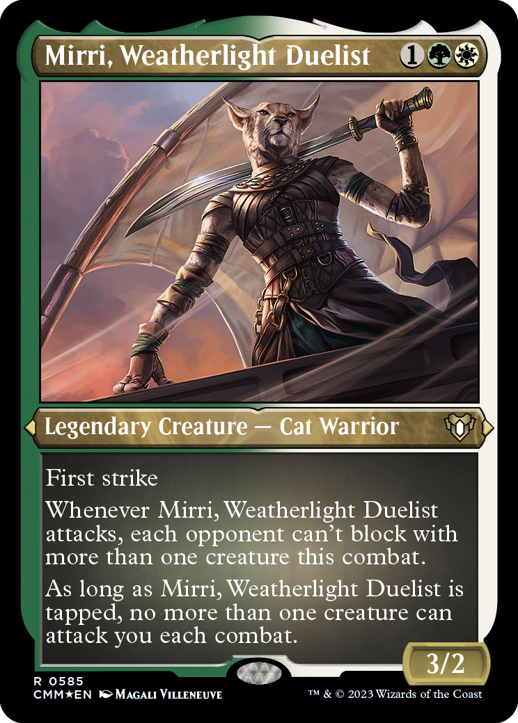 Mirri, Weatherlight Duelist (Foil Etched) [Commander Masters] | Eastridge Sports Cards & Games