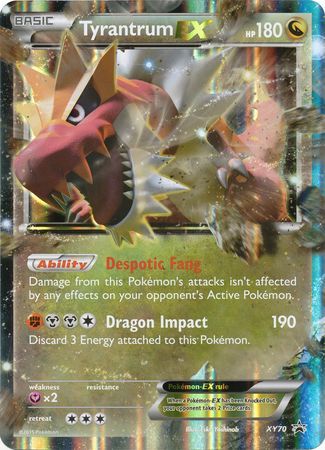 Tyrantrum EX (XY70) (Jumbo Card) [XY: Black Star Promos] | Eastridge Sports Cards & Games