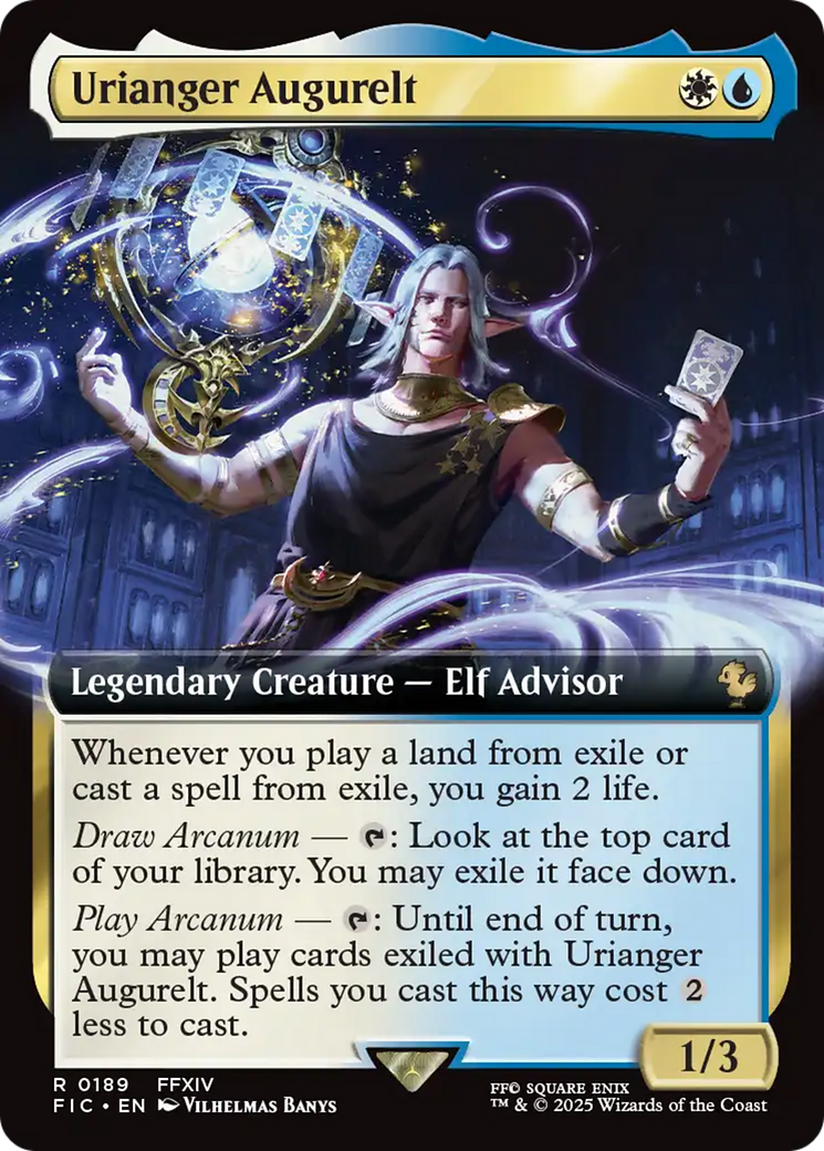 Urianger Augurelt (Extended Art) [FINAL FANTASY Commander] | Eastridge Sports Cards & Games