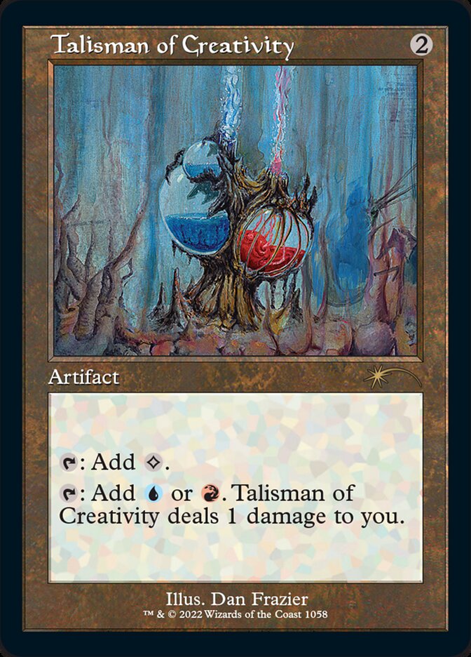 Talisman of Creativity (Foil Etched) [Secret Lair Drop Series] | Eastridge Sports Cards & Games