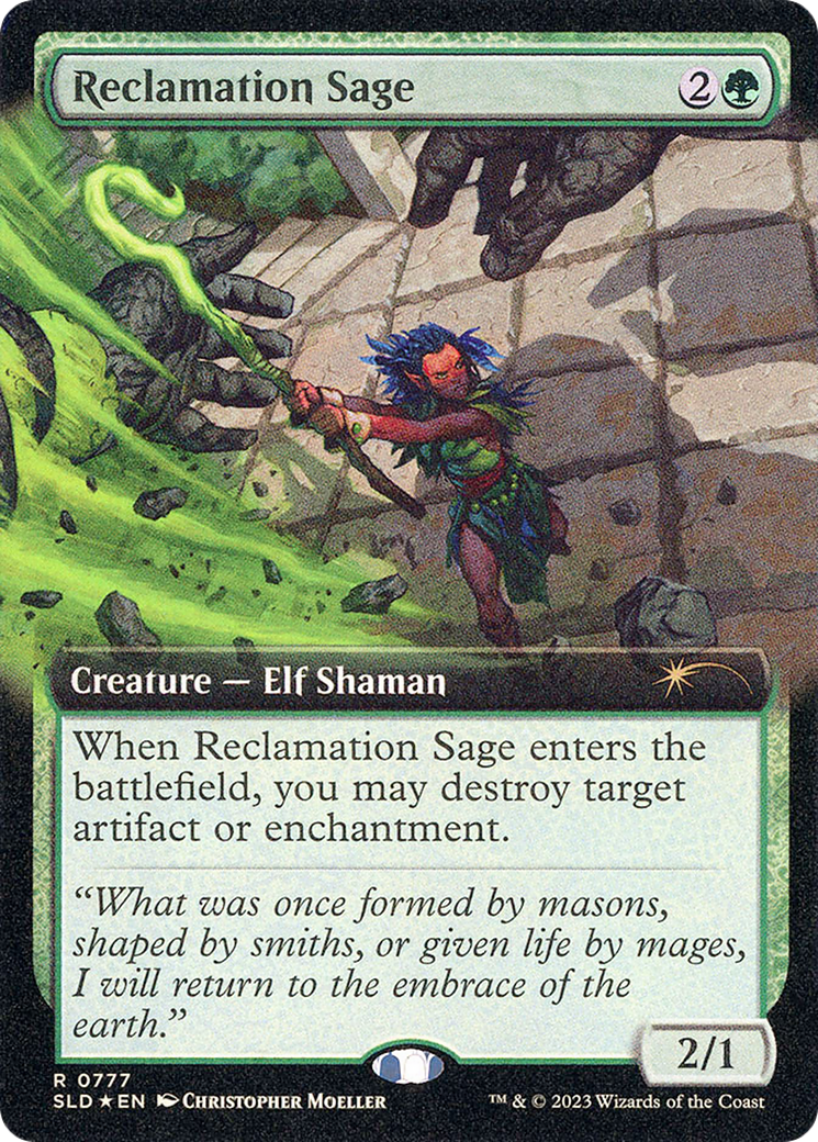 Reclamation Sage (Extended Art) [Secret Lair Drop Series] | Eastridge Sports Cards & Games