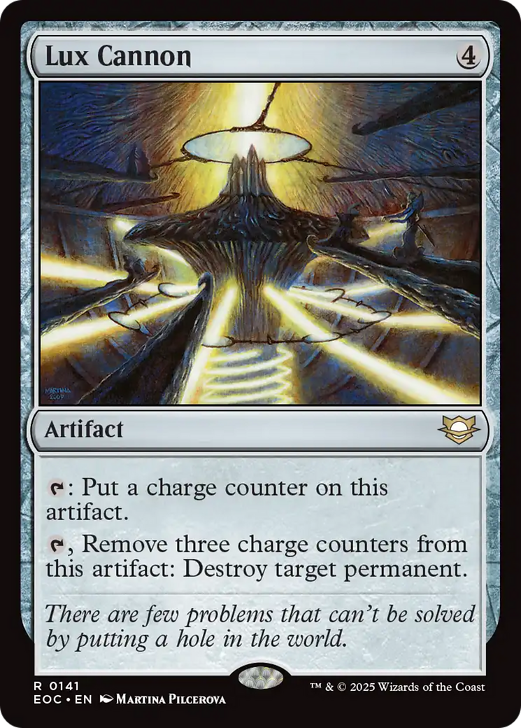 Lux Cannon [Edge of Eternities Commander] | Eastridge Sports Cards & Games