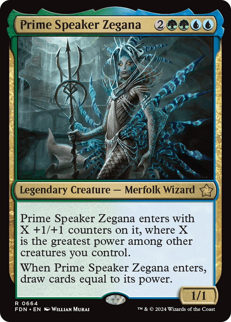 Prime Speaker Zegana [Foundations] | Eastridge Sports Cards & Games